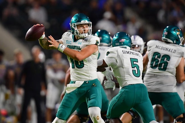 Virginia vs Coastal Carolina Prediction College Football Picks 9/21/24