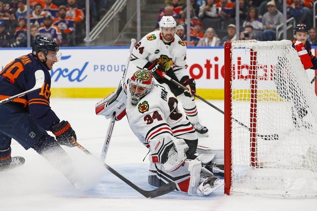 Chicago Blackhawks vs Edmonton Oilers Prediction NHL Picks 10/12/24