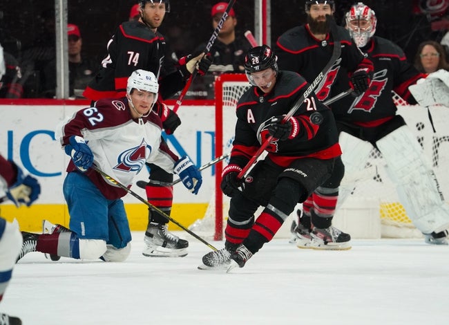 Carolina Hurricanes vs Colorado Avalanche Prediction NHL Picks 11/9/24