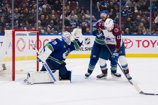 Colorado Avalanche vs Vancouver Canucks Prediction NHL Picks 12/16/24