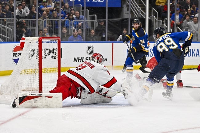 Carolina Hurricanes vs St. Louis Blues Prediction NHL Picks 10/19/24