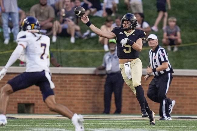 Virginia vs Wake Forest Prediction College Football Picks 9/7/24