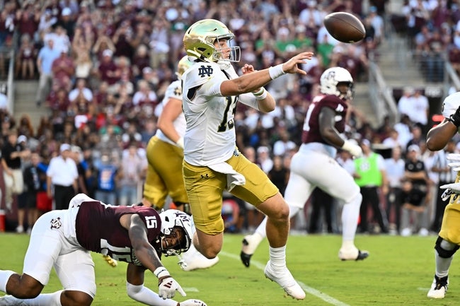 NIU vs Notre Dame Prediction College Football Picks 9/7/24