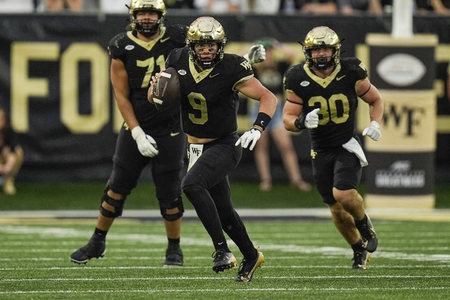 Wake Forest vs UCONN Prediction College Football Picks 10/19/24