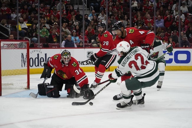 Minnesota Wild vs Chicago Blackhawks Prediction NHL Picks 11/10/24
