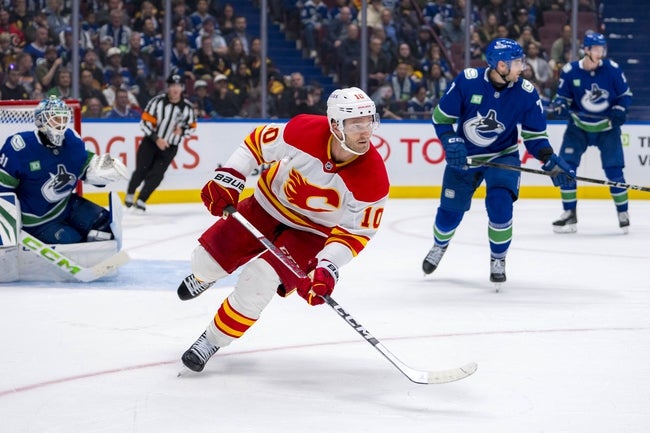 Calgary Flames vs Vancouver Canucks Prediction NHL Picks 11/12/24