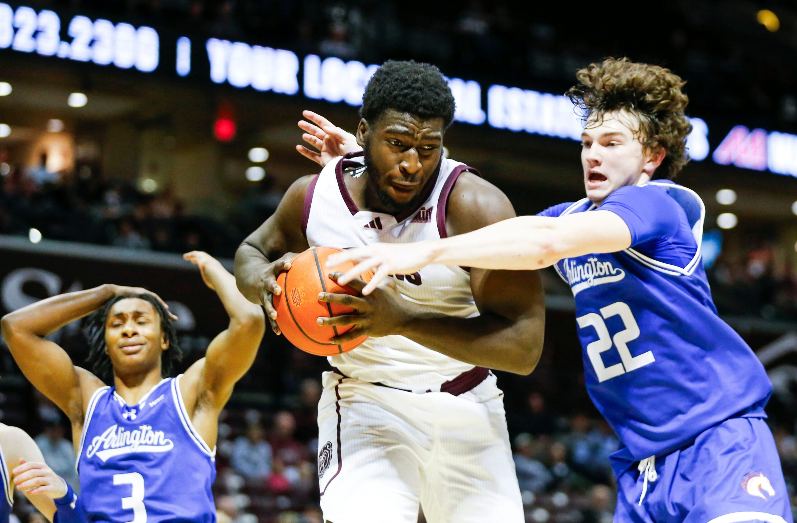 The Missouri State Bears took on the UT Arlington Mavericks at Great Southern Bank Arena on Tuesday, Nov. 19, 2024.